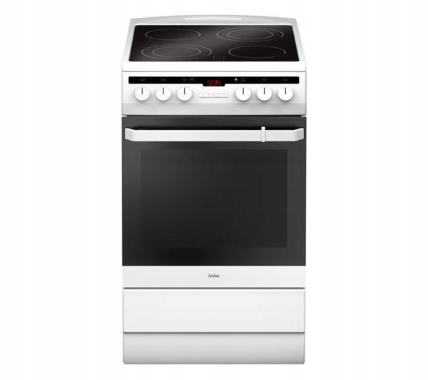 BIAŁA KUCHNIA ELEKTRYCZNA AMICA 58CE3.315HTaQ(W) TERMOOBIEG