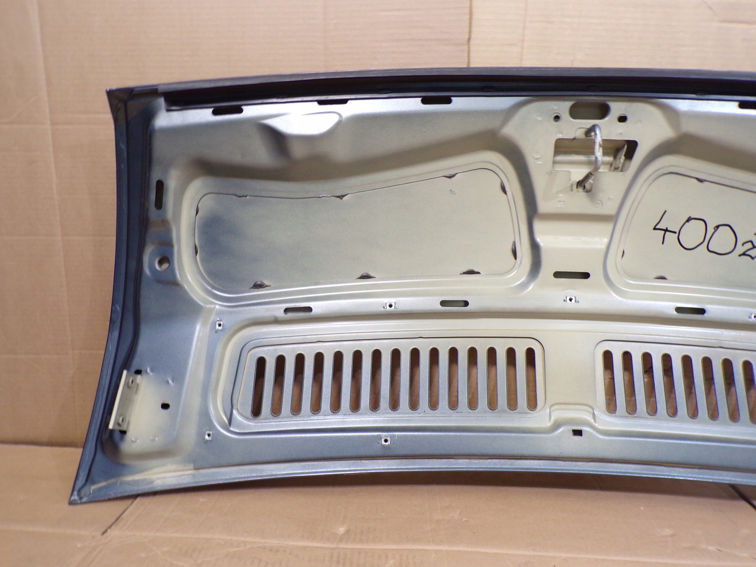 DUCATO BOXER JUMPER 06- bonnet grey METALIK