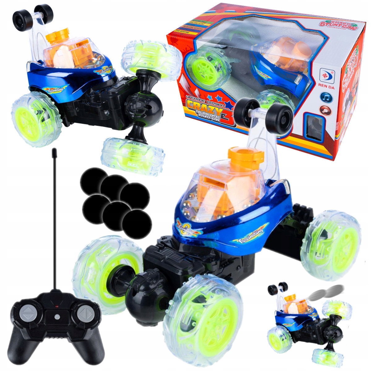 

Zdalnie Sterowany Tańczący Samochód Twister Auto