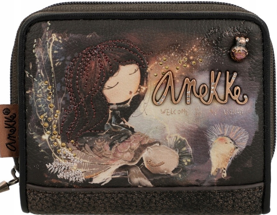 A53 Damski mały portfel Anekke Core DreamVerse portmonetka 39709-903