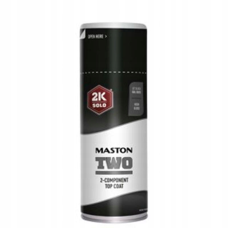 

Maston Two 2K Jet Black 400ml czarny połysk