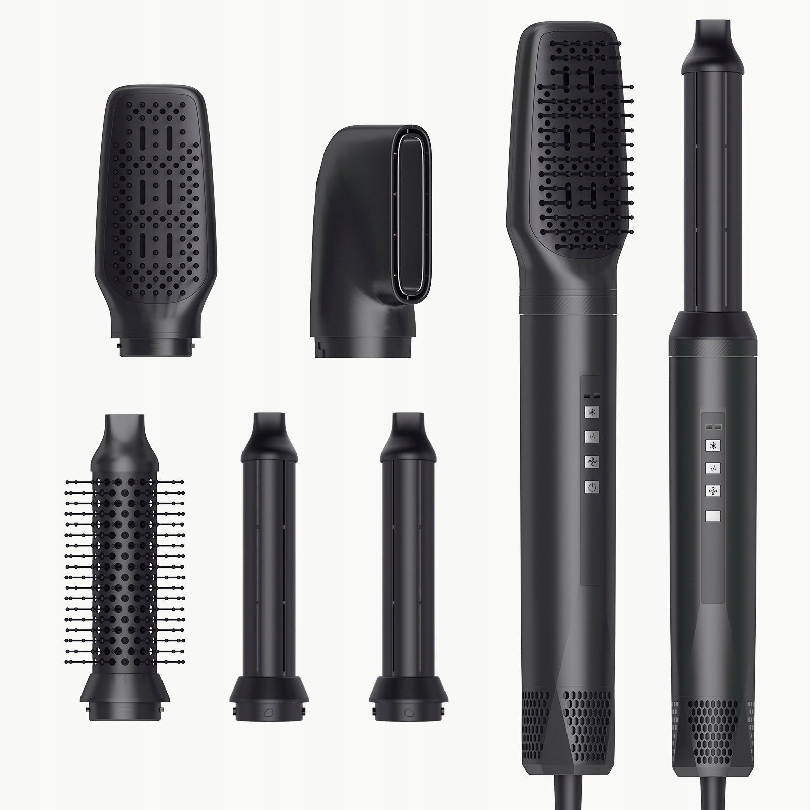 5w1 Suszarko Lokówka Szczotka do Włosów Obrotowa Jonizacja Zestaw