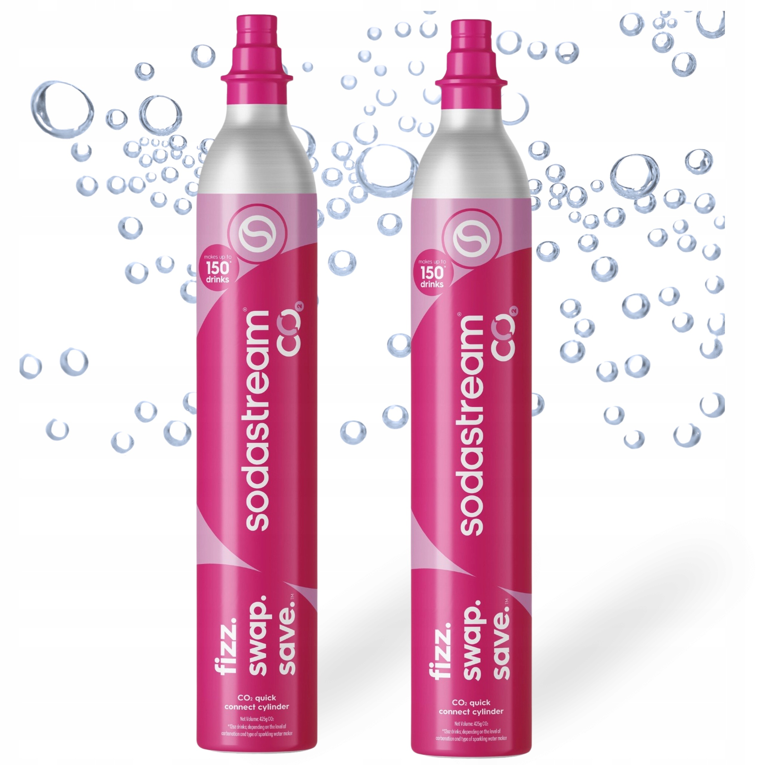 SodaStream CO2 válec Quick Connect Qc pro saturátor bombička s plynem