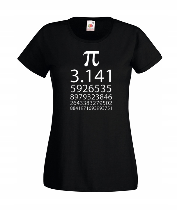

Xs Koszulka Damska Pi Liczba Matematyka Wzór