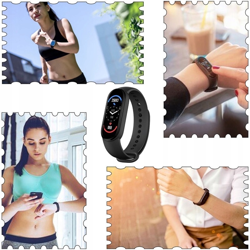 M6 SMARTBAND OPASKA SPORTOWA SMARTWATCH ZEGAREK Model inny