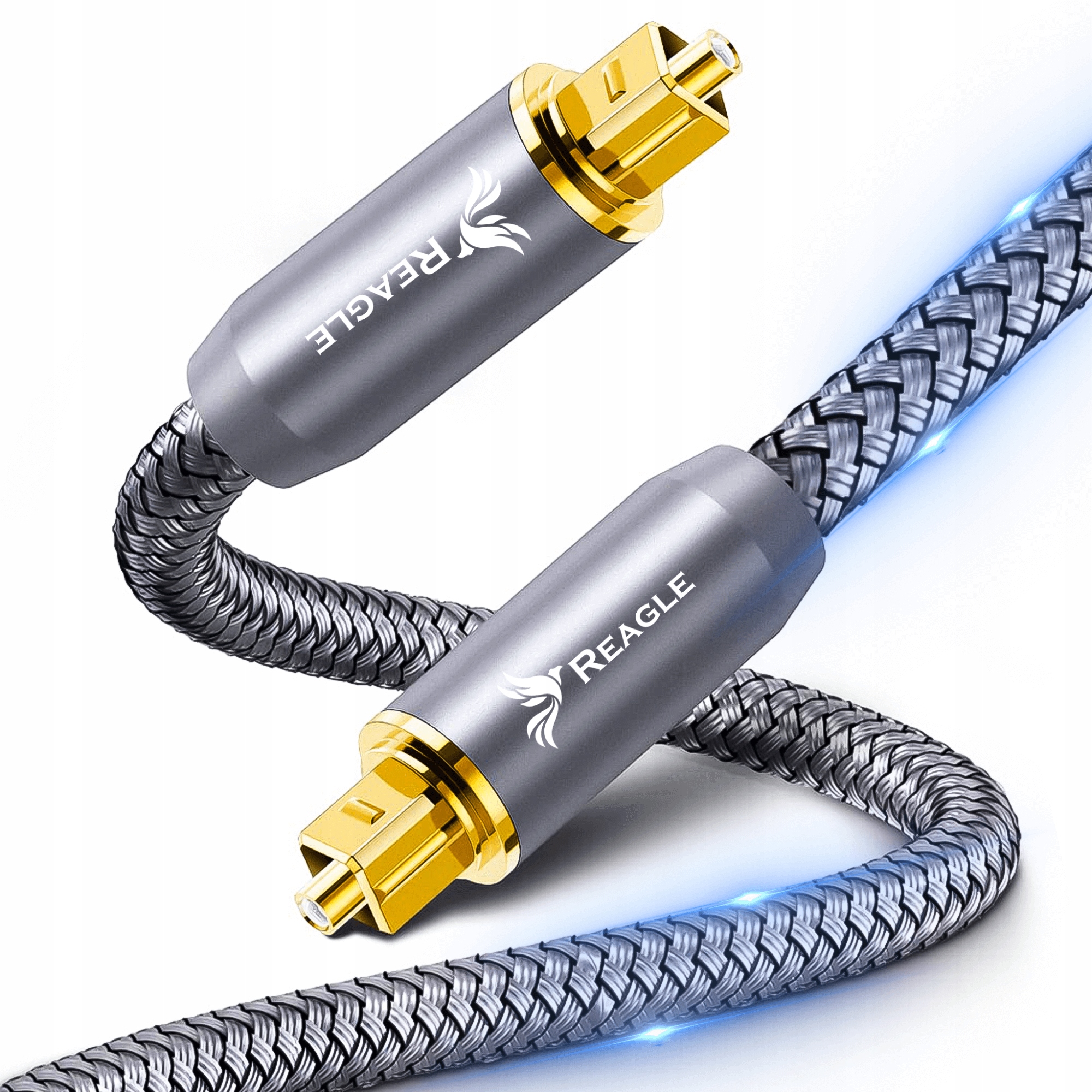 Kabel Optyczny Toslink 1M Hq Spdif Digital Audio Przewód Cyfrowy Światłowód