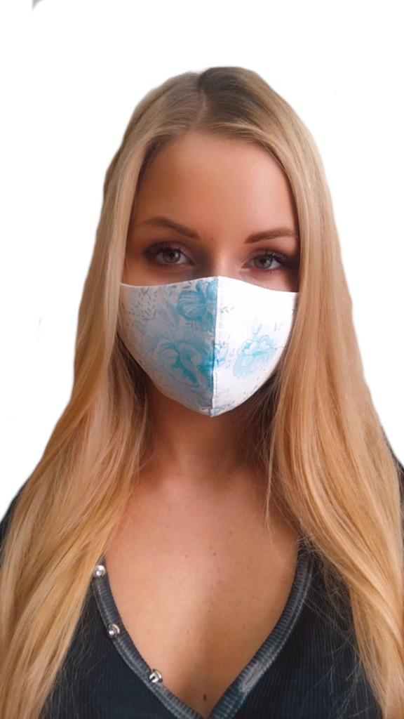 MASECZKA BAWEŁNIANA DWUWARSTWOWA Z GUMKĄ #10