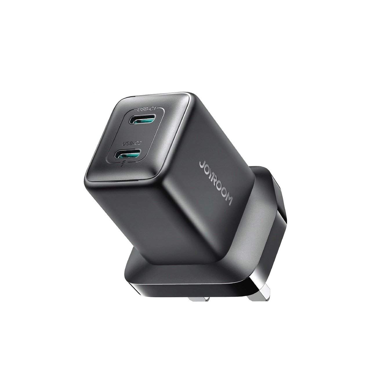 Síťová Nabíječka Joyroom JR-TCG17 45W 2 X- Usb-c (zástrčka Uk) Černá