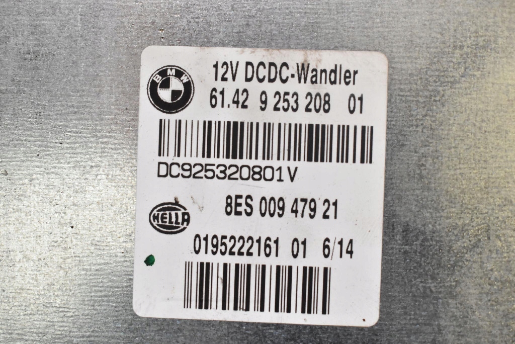 unité de commande électronique uce unité commande moteur 9253208 BMW X1 E84 2.0 D 184 KM LIFT 12-15