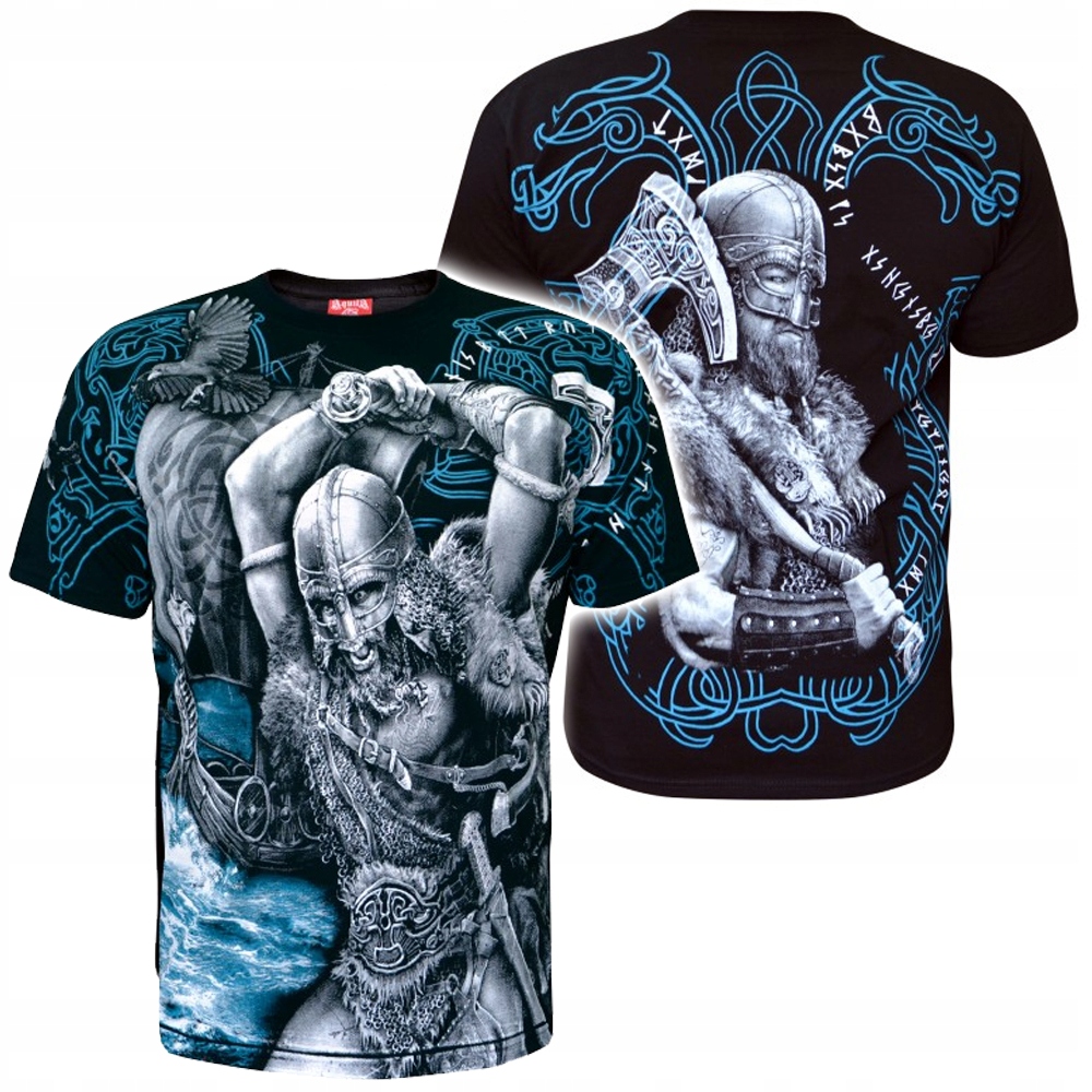 

Koszulka t-shirt Viking Wiking Warrior Hd r. XXL