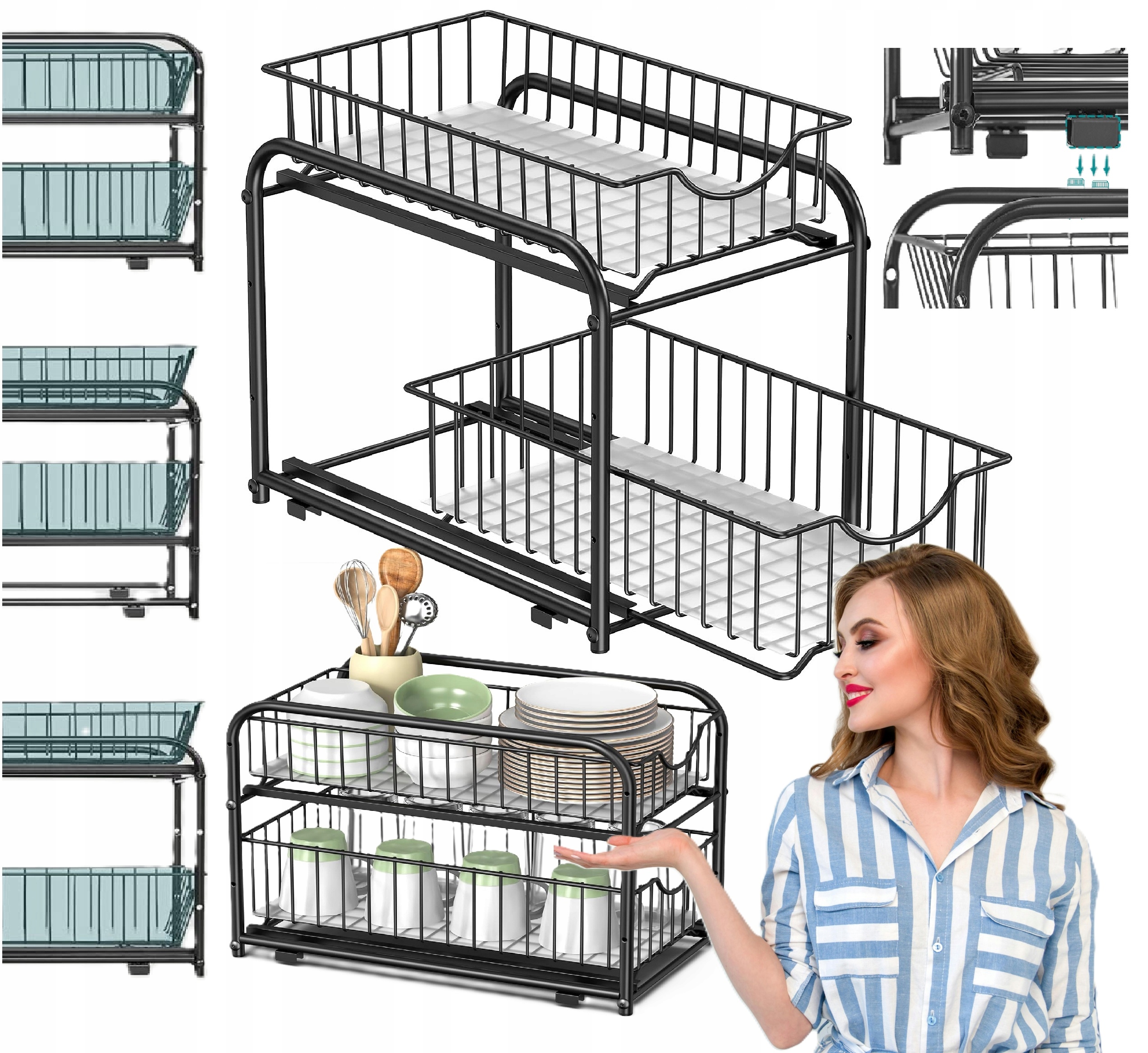 КУХОННЫЕ ПОЛКИ КНИЖНЫЙ ШКАФ ОРГАНАЙЗЕР ВЫДВИЖНЫЕ ПОЛКИ ПРОМЫШЛЕННЫЙ СТИЛЬ ЛОФТ