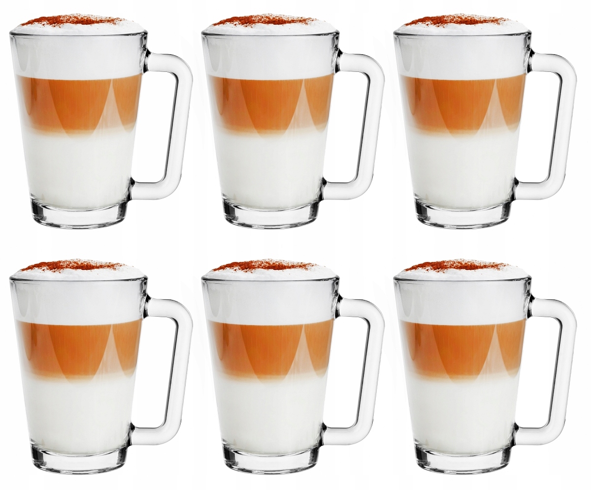 

Szklanki Do Kawy Latte Macchiato 250ml 6 Sztuk