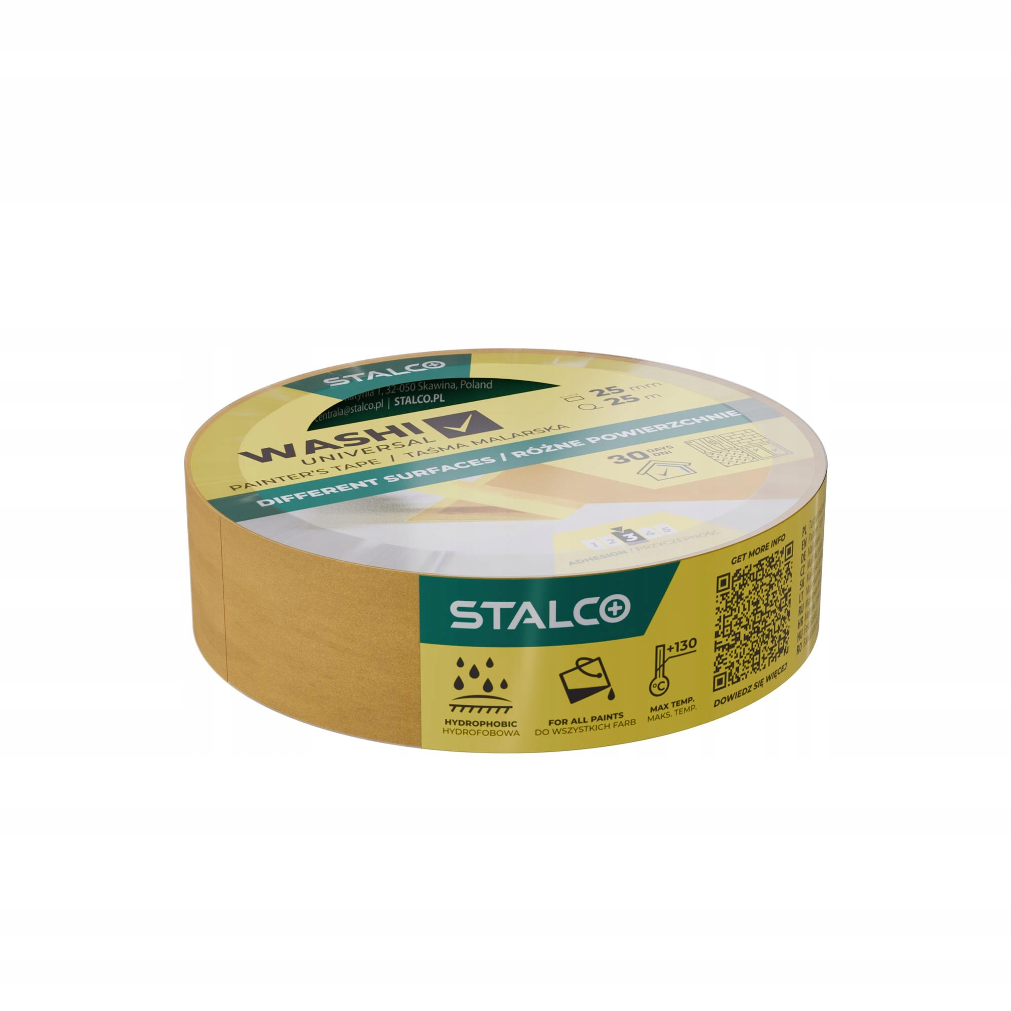STALCO TAŚMA MALARSKA WASHI 38 x 25 m