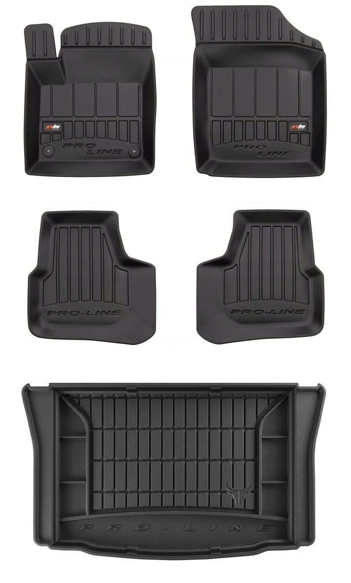 Set 3D gumové rohože Vw Up Hb od 2011-d