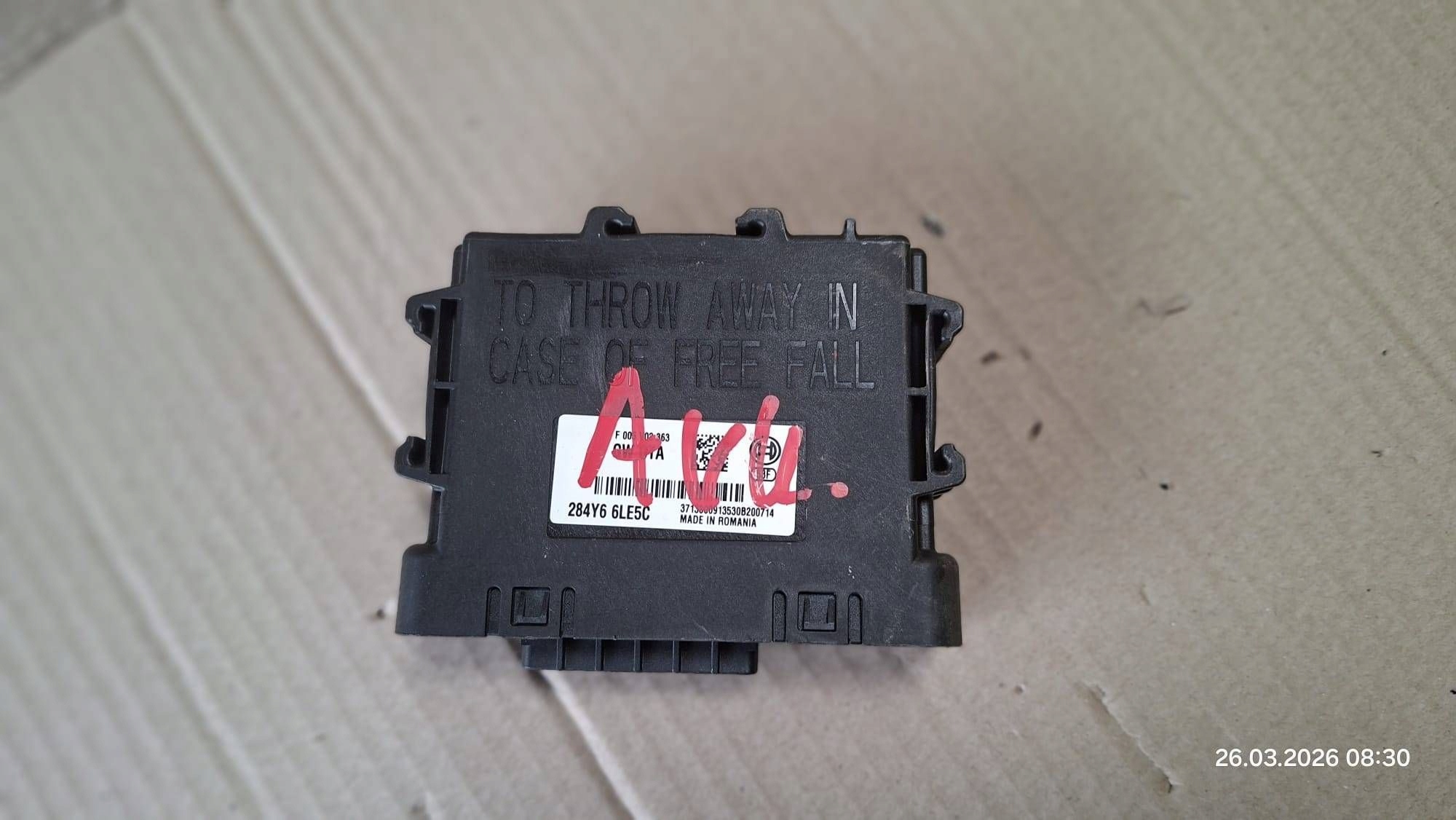 module control unit RENAULT CLIO V ARKANA CAPTUR II 284Y66LE5C