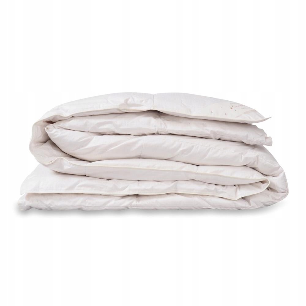 Páperová prikrývka Teplá 200x220 Silver krémová 90% páperie