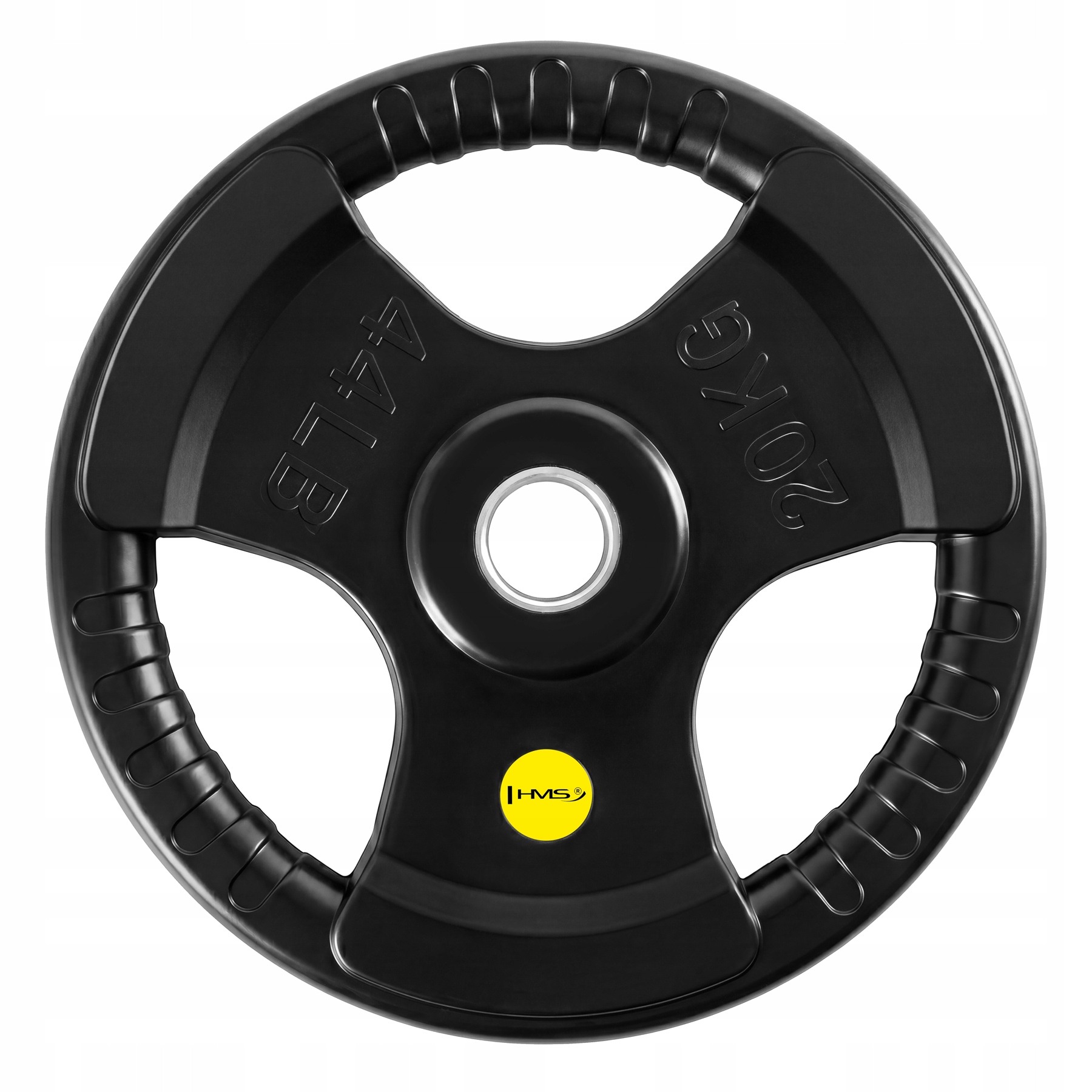 Závaží Pogumované olympijské litinové držáky 51 mm 20 kg Tri-Grip