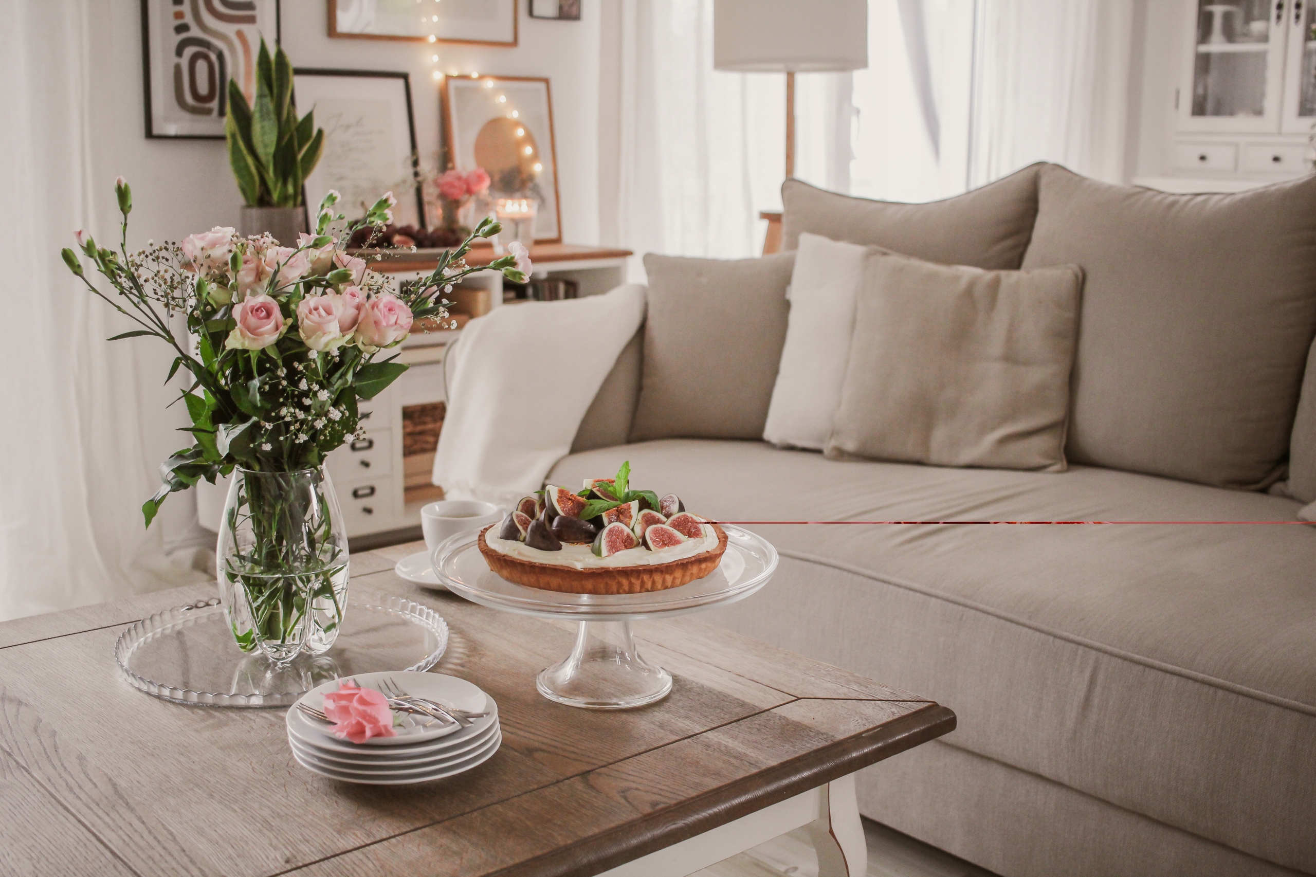 Wazon szklany Edwanex Mandarynka 19cm na kwiaty dekoracja Marka Edwanex