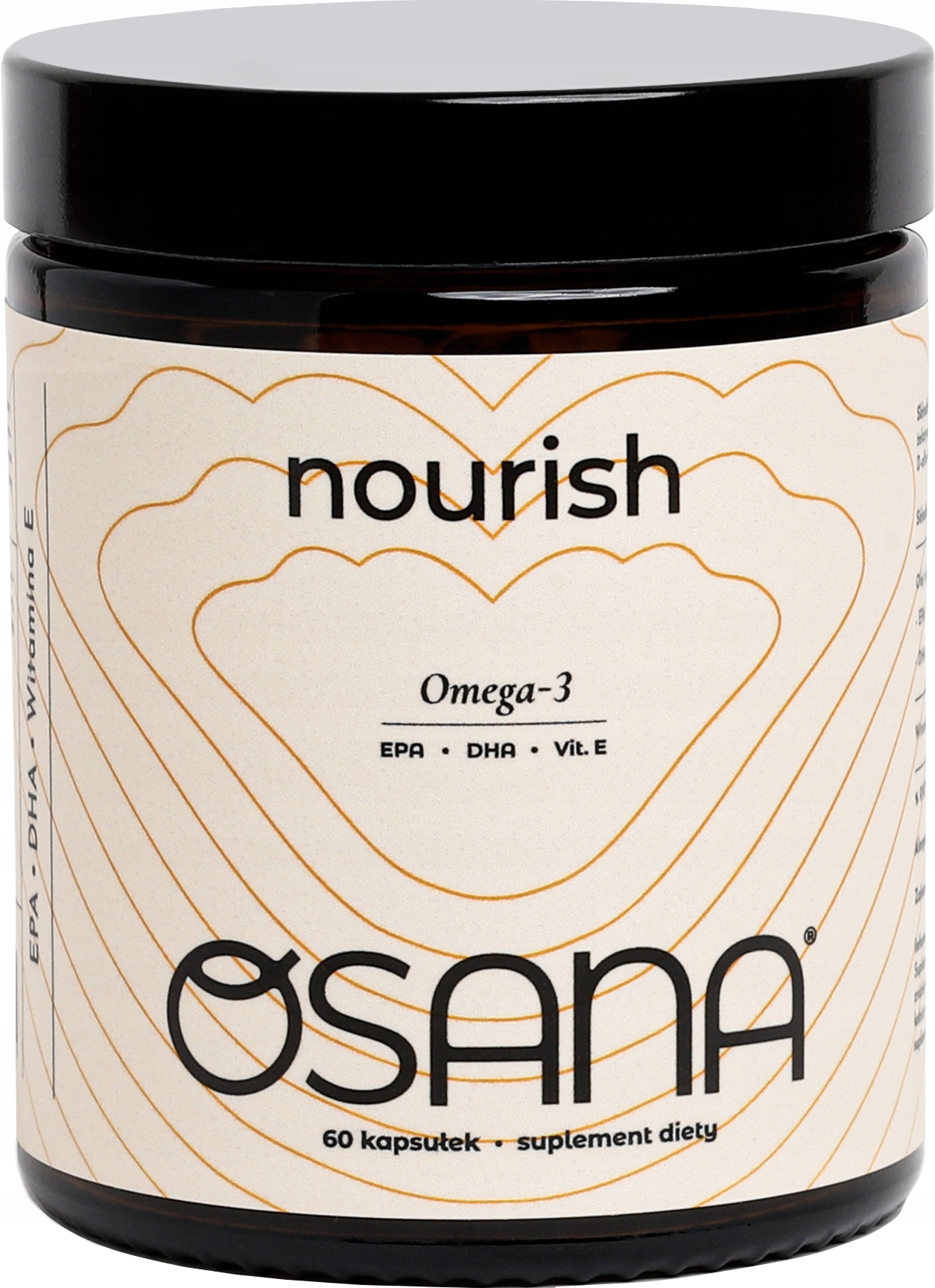 Suplement diety OSANA Nourish Omega-3 60 kapsułek