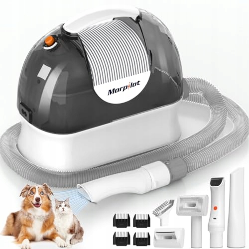 Levně Morpilot Strojek na stříhání psů s vysavačem 12000Pa 3L Nádoba