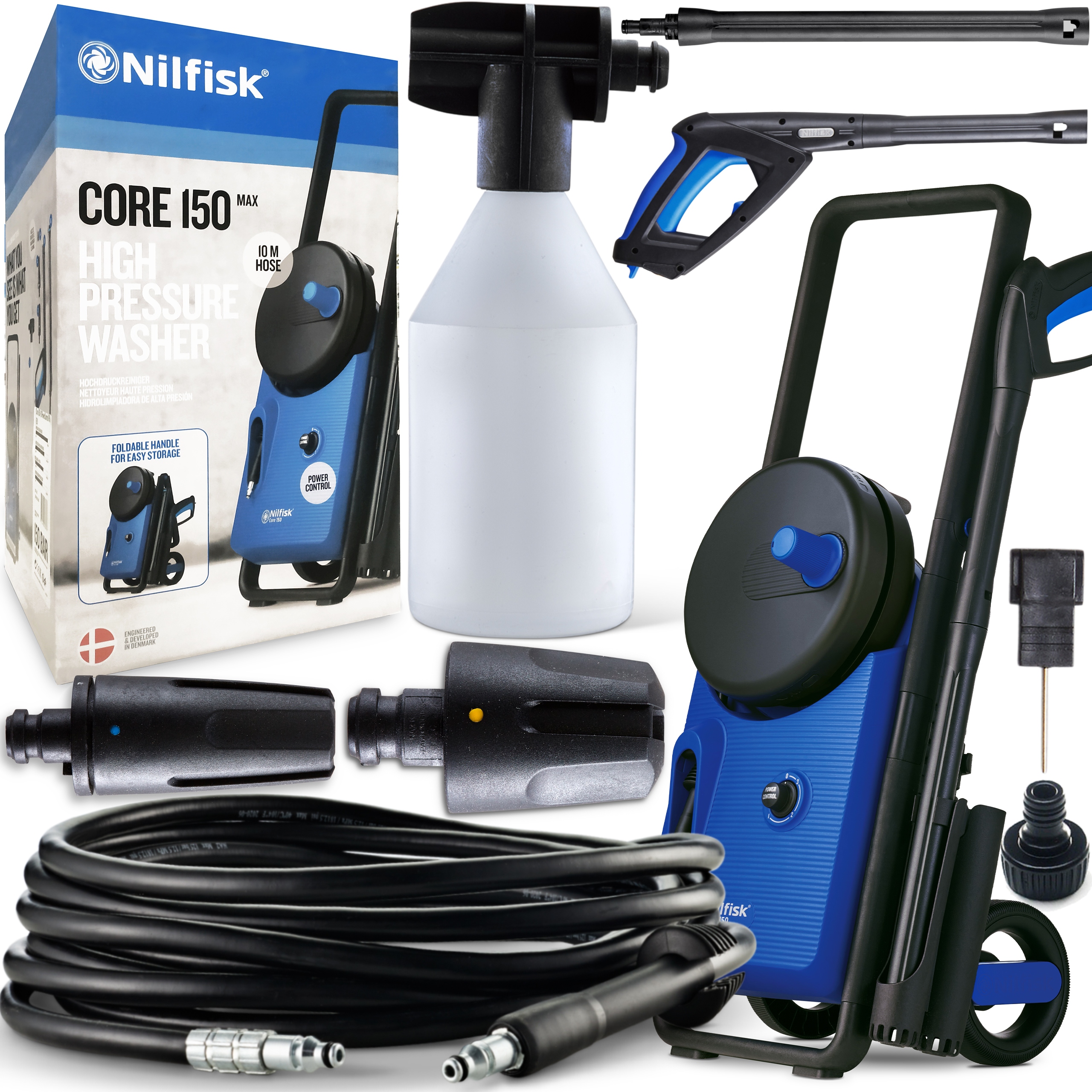 ШАЙБА ВИСОКОГО ТИСКУ NILFISK CORE 150 ГІГАНТСЬКИЙ КОМПЛЕКТ