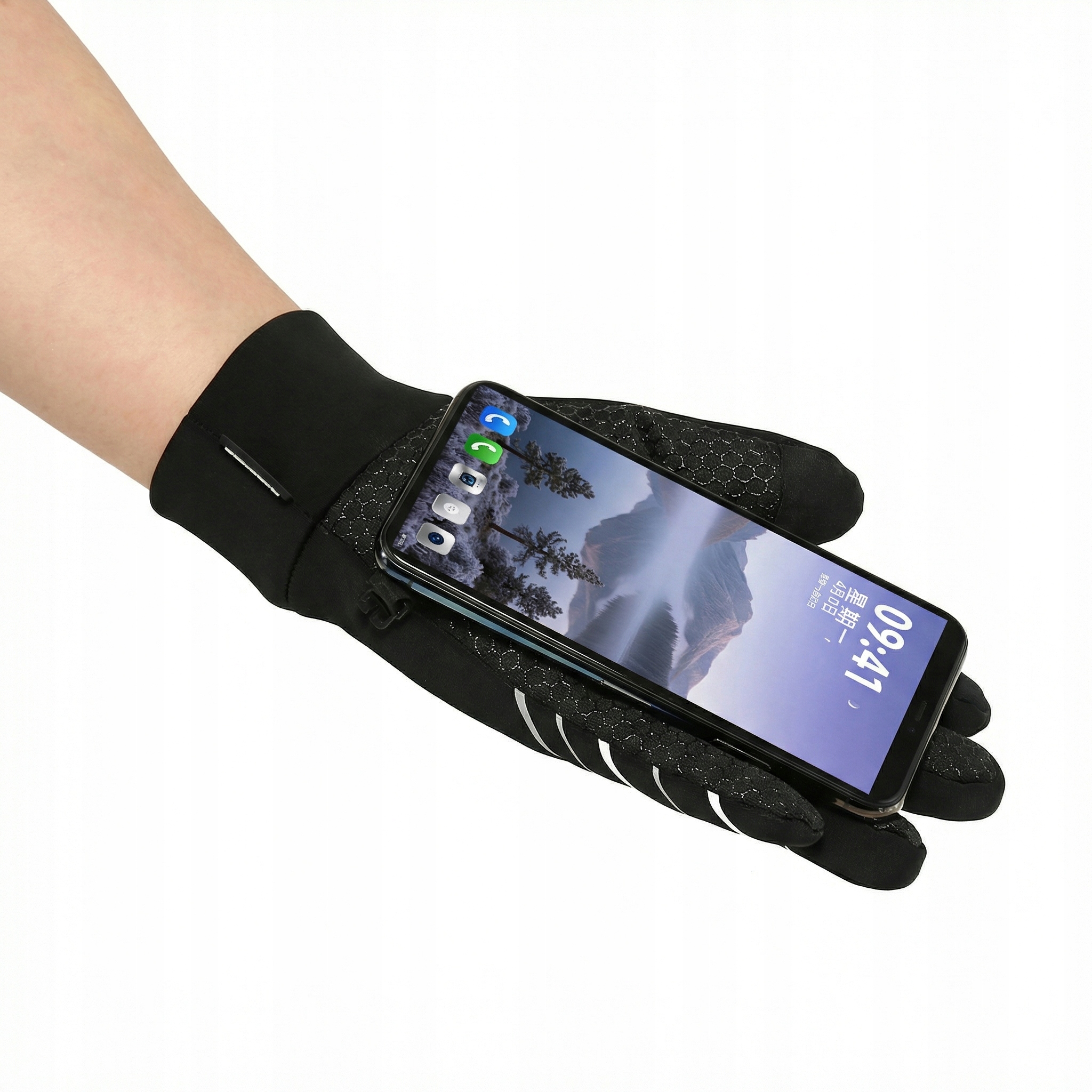 RĘKAWICZKI ZIMOWE VELTINO GRUBE CIEPŁE Z FUNKCJĄ TOUCH SCREEN ROZMIAR XL Rozmiar XL