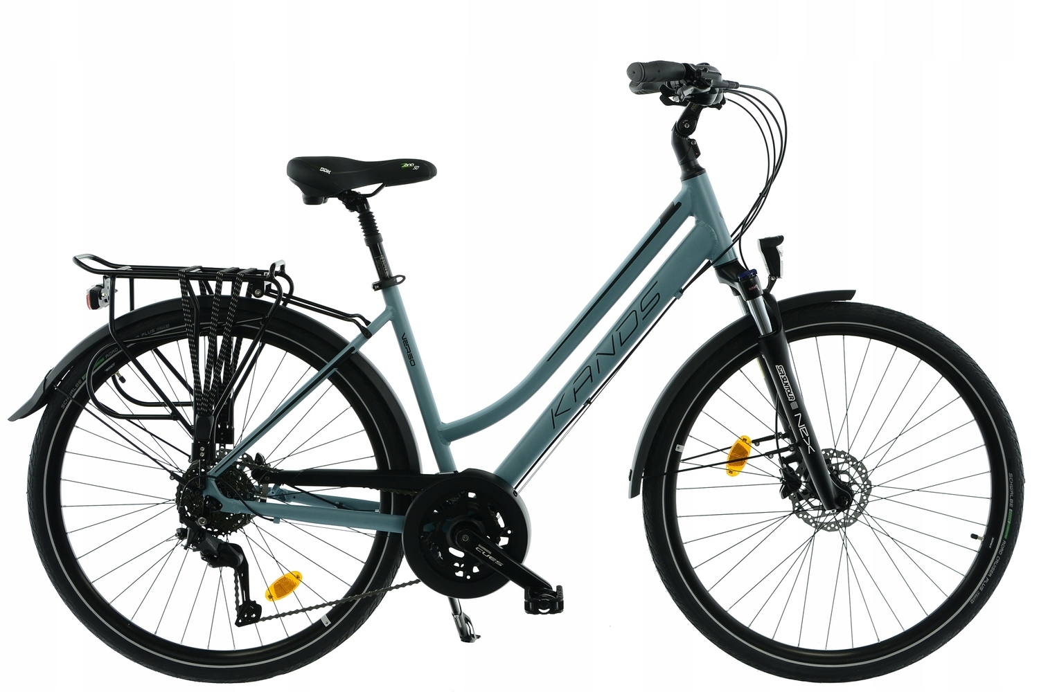 Rower Trekkingowy Kands 28 Verso V2 r19' błękit CUES SHIMANO HYDRAULIKAr25D