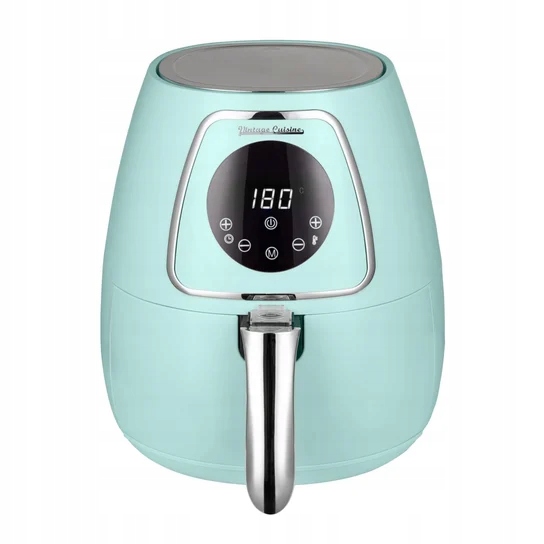 Frytkownica beztłuszczowa Vintage miętowa 1300 W 2,8 l