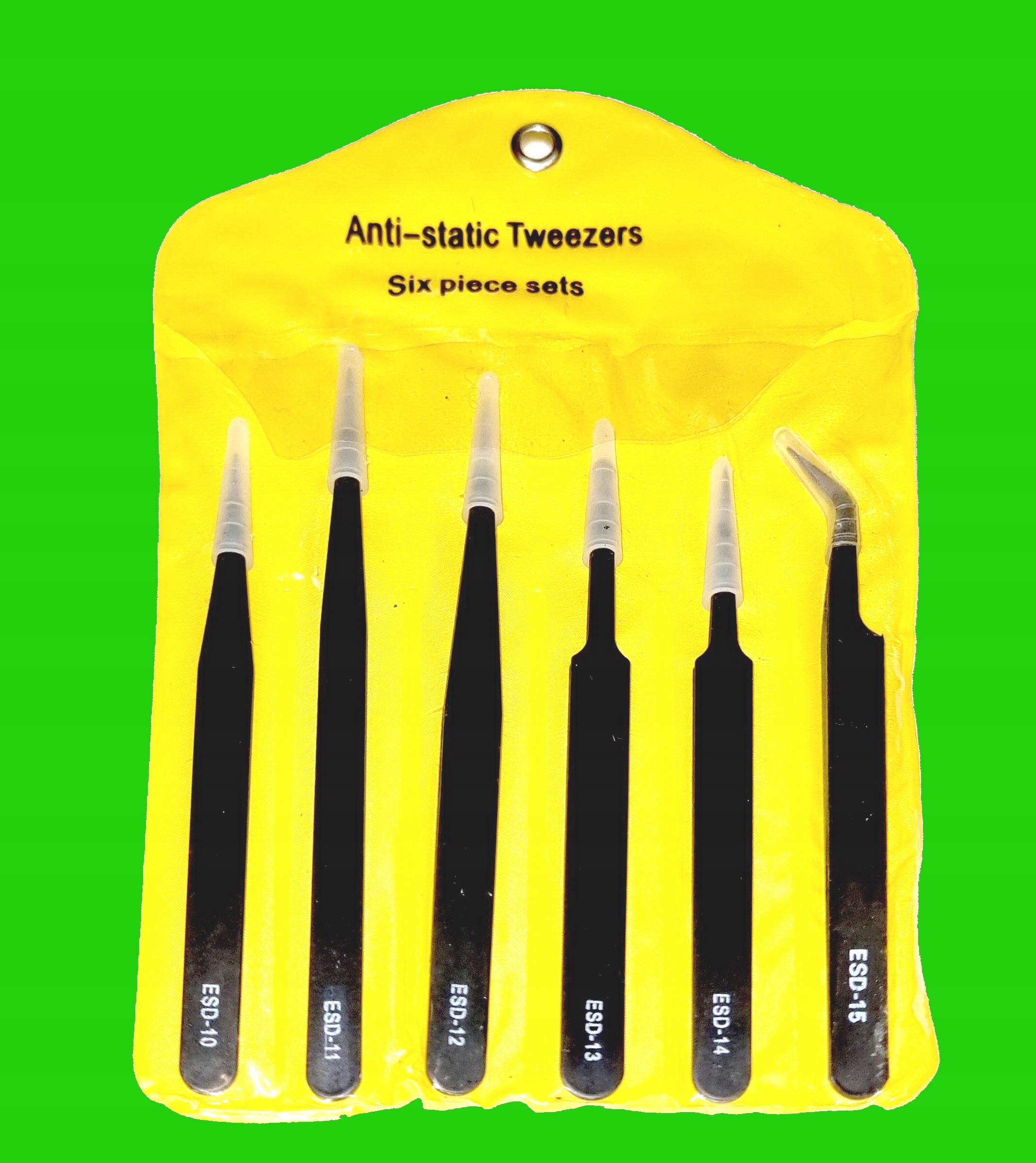 Pęsety Pensety Pęseta Pincety ESD antystatyczne 6 EAN (GTIN) 5903839602160