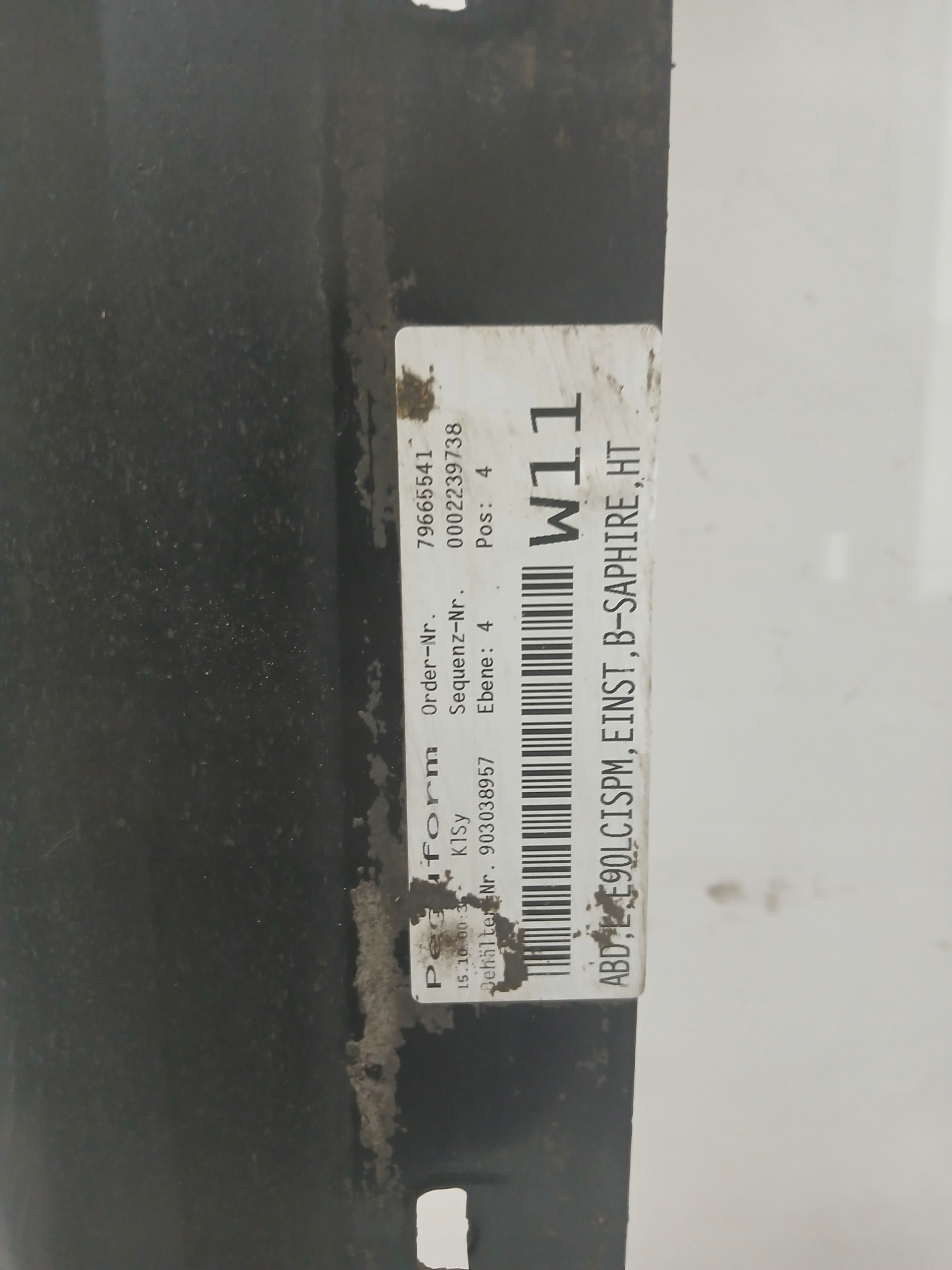 moulding threshold left BMW E90 LIFT M PAKIET 475