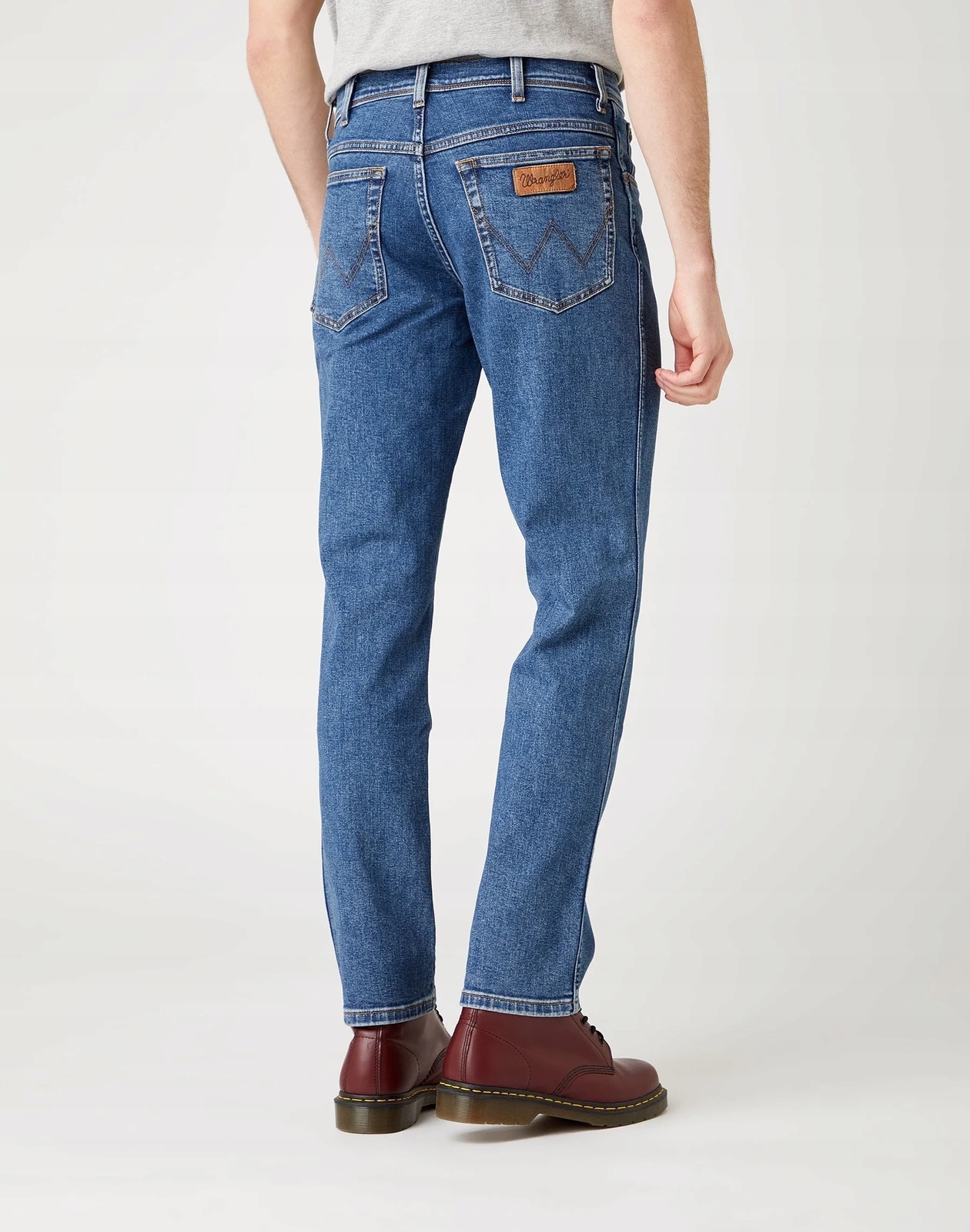 Pánské zúžené džíny Wrangler Texas Slim Stonewash W12S33010 32/30