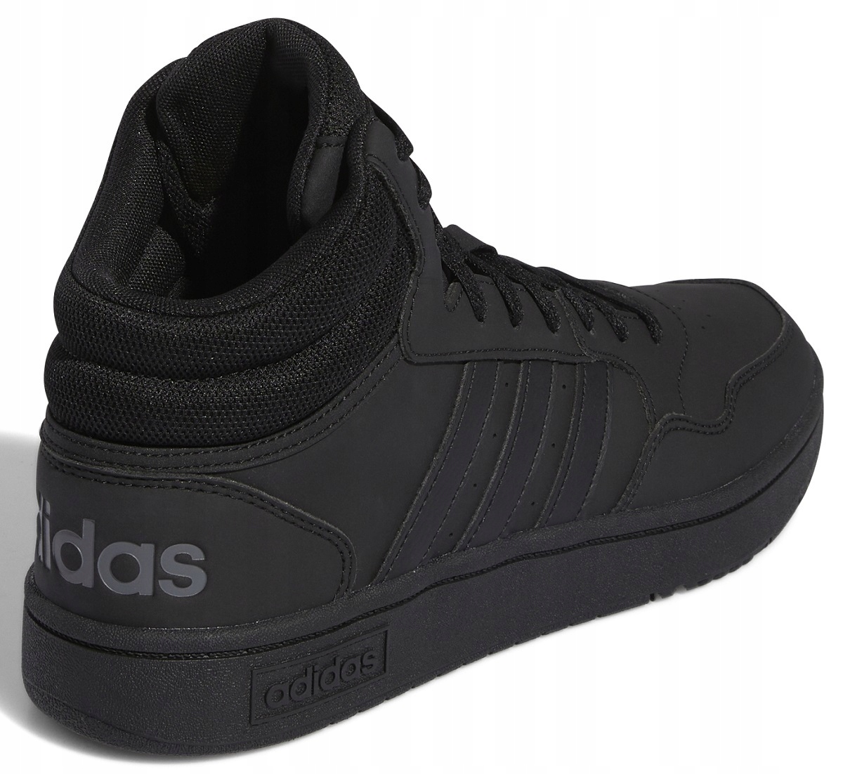 46 BUTY ADIDAS MĘSKIE CZARNE HOOPS MID GV6683 Model Hoops 3.0 Mid