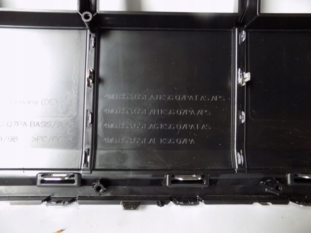 Audi Q7 Kühlergrill FRONTGRILL Kühlergitter 4M0853651AH - Thumbnail 8