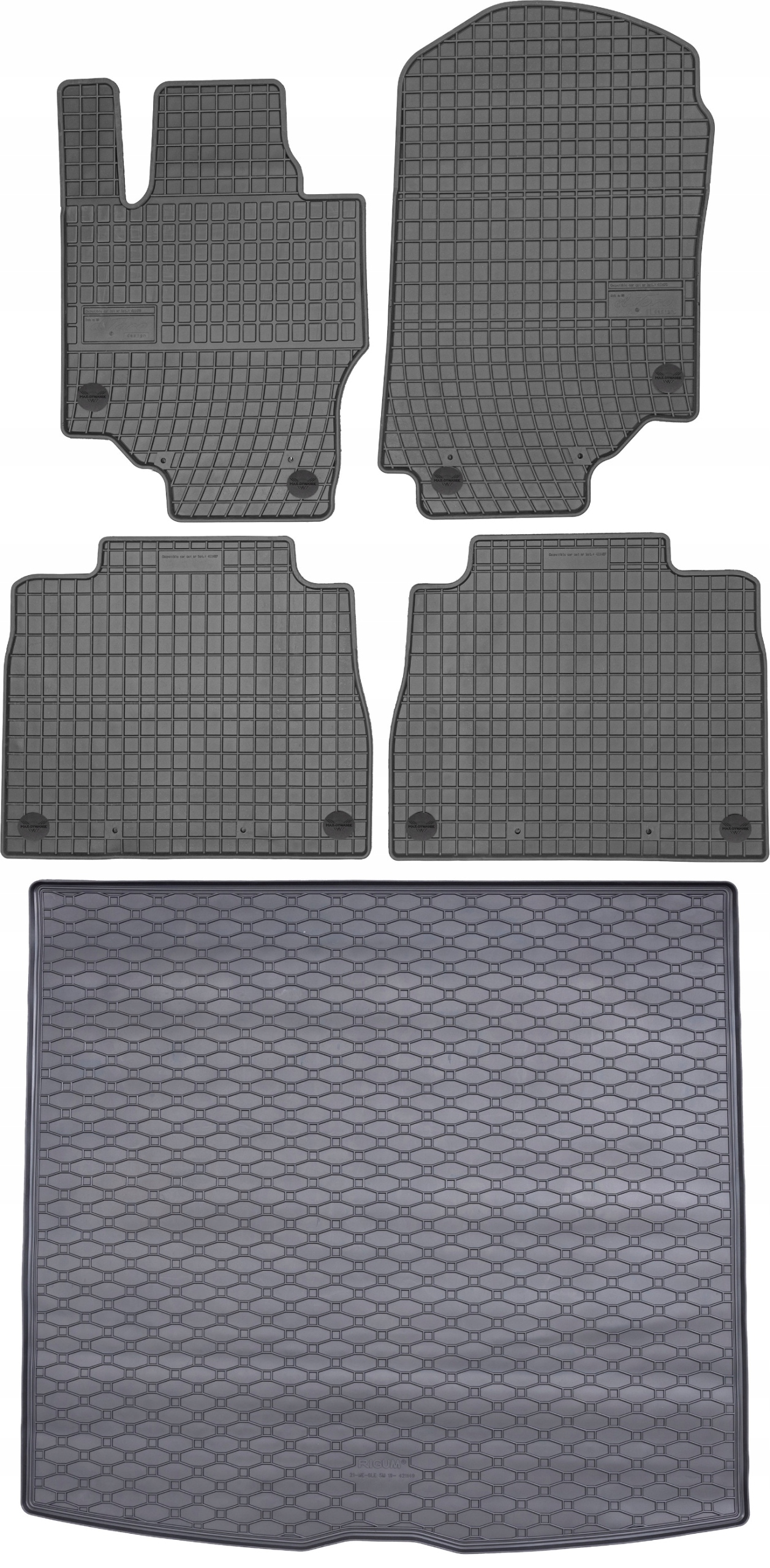 Mercedes Gle V167 Suv 2019- Sada rohoží koberčeky