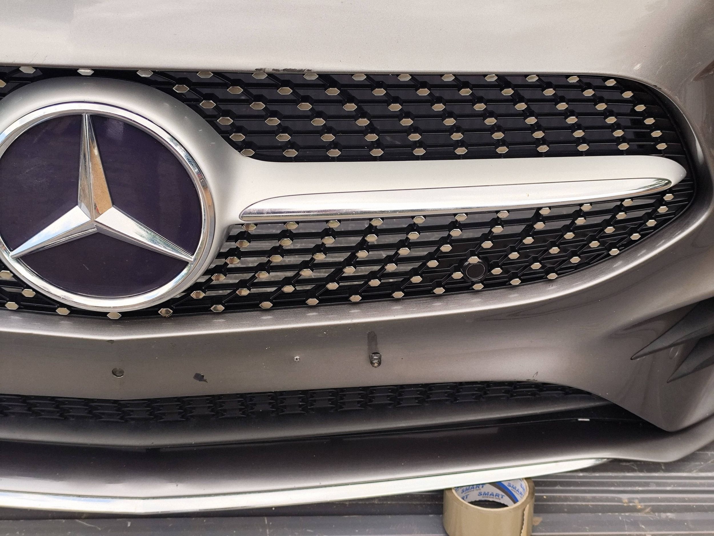 MERCEDES B-KLASA 247 AMG front bumper 6xPDC complete DEMONTAZ