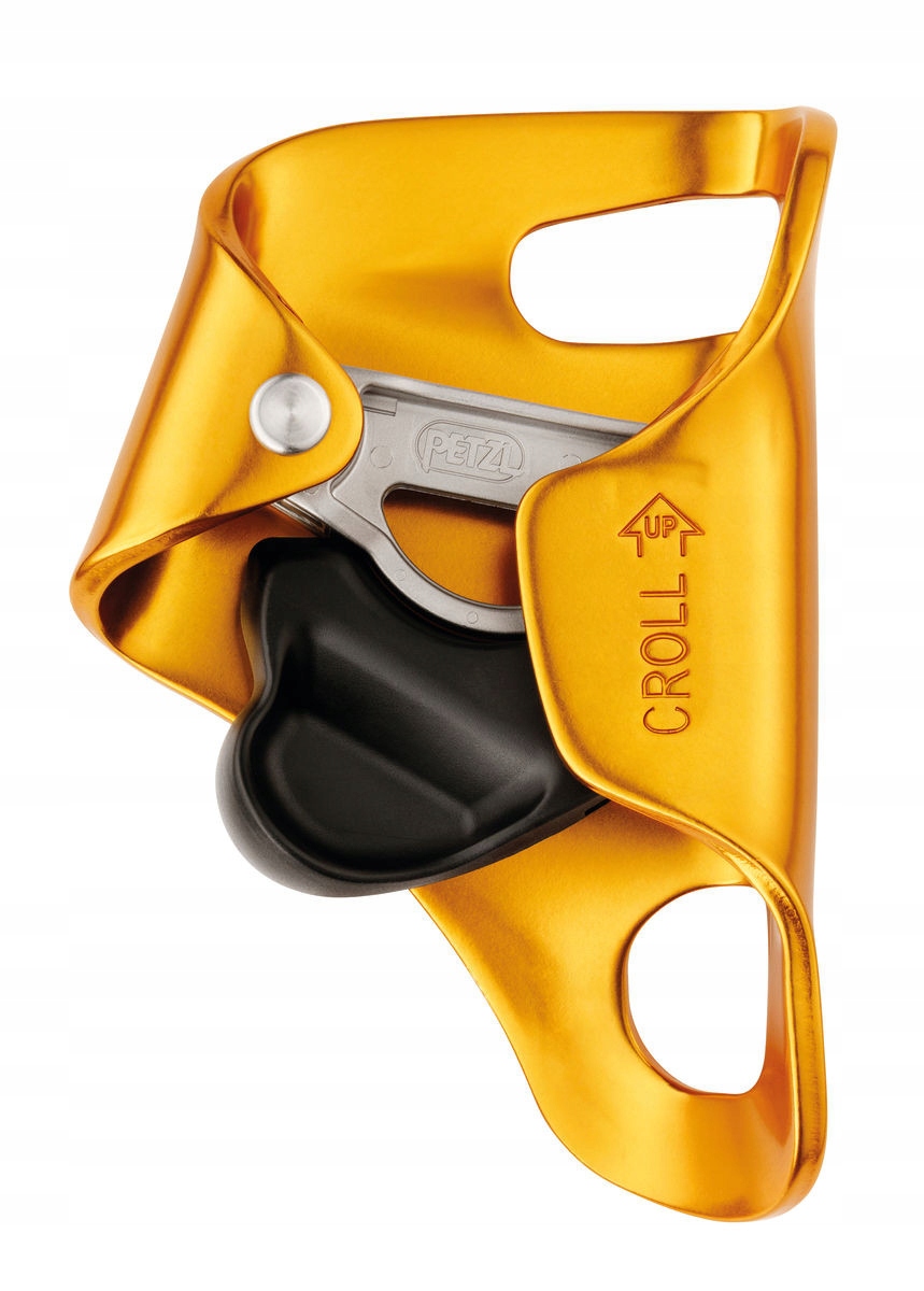 Przyrząd zaciskowy Petzl Croll L B016AA00 żółty01