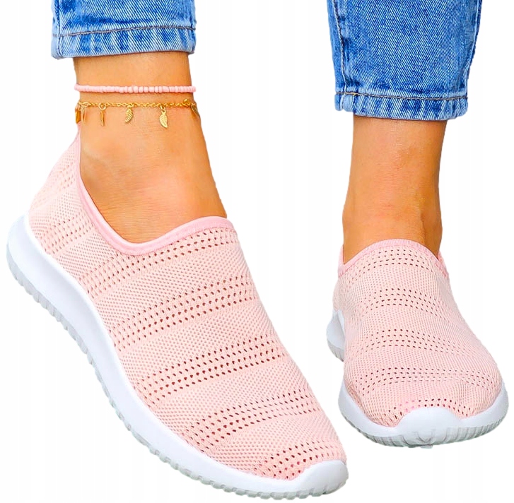 Lekkie Elastyczne Przewiewne Trampki Adidasy Soft 38