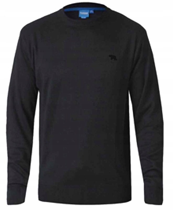 Velký pánský svetr ze 100% bavlna Duke D555 Velké velikosti 2XL