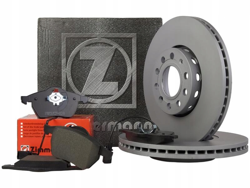 

Zimmermann Tarcze+klocki Przód Audi A4 B5 B6 B7