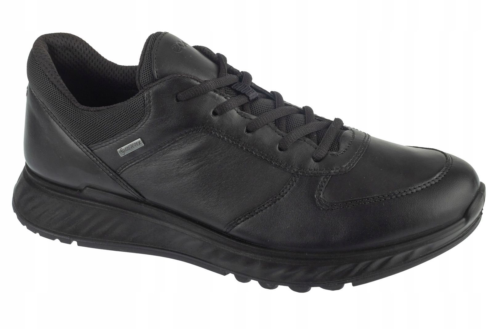 Ecco Exostride Gtx [40] Pánské kožené tenisky černé