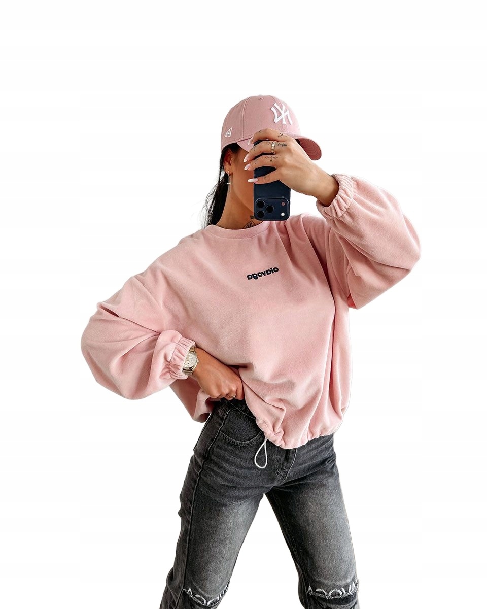 Bluza damska Olavoga Velvora 2026 brudny róż S