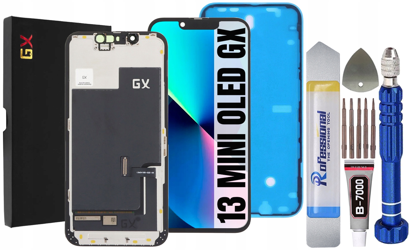 Displej Pro Iphone 13 Mini Oled Gx Displej Těsnění