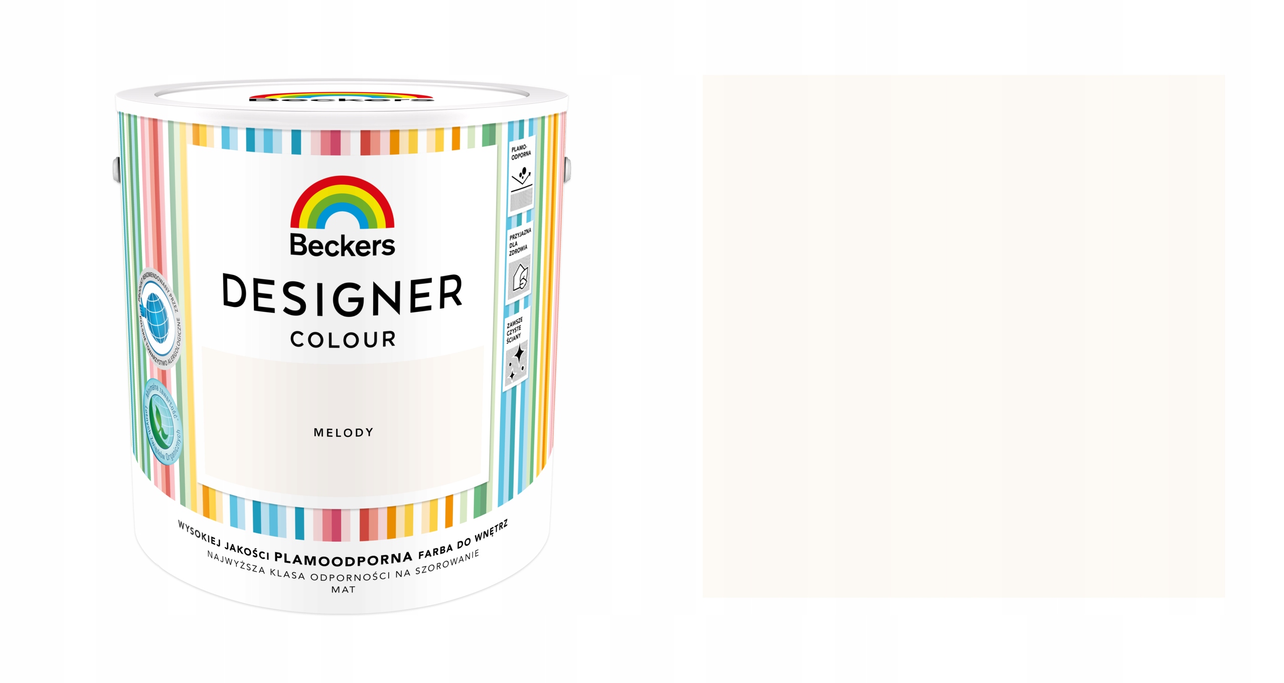 Beckers Designer Colour Melody 2,5L Barva Latexová Matná