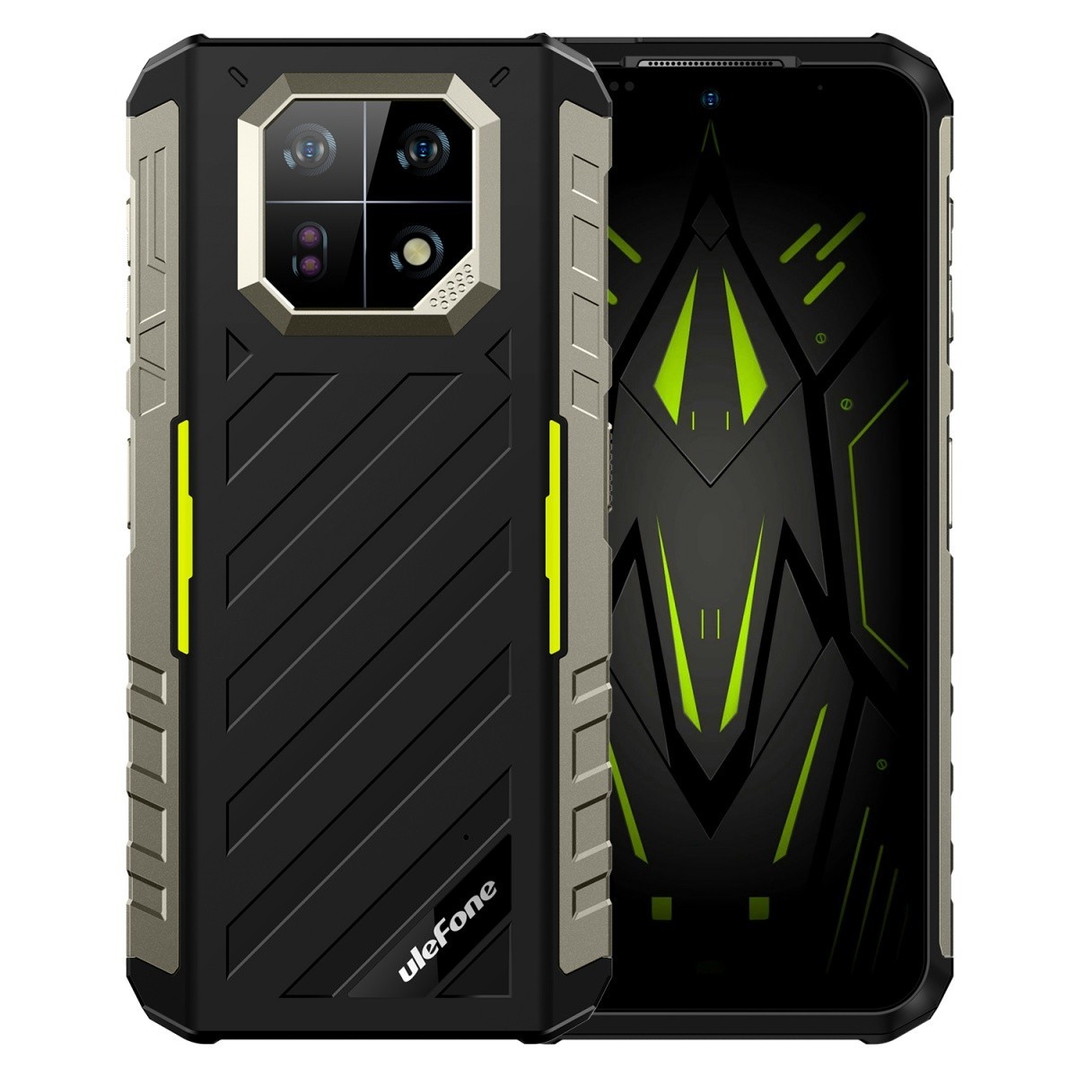 Ulefone Smartphone Armor 22 4G 8/128GB IP69K Zelený