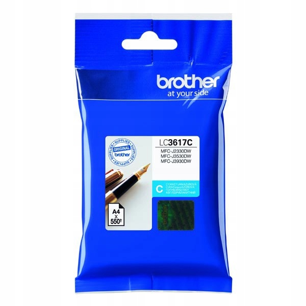 

Tusz Brother LC3617C MFCJ2330DW/MFC-J3530DW cyan