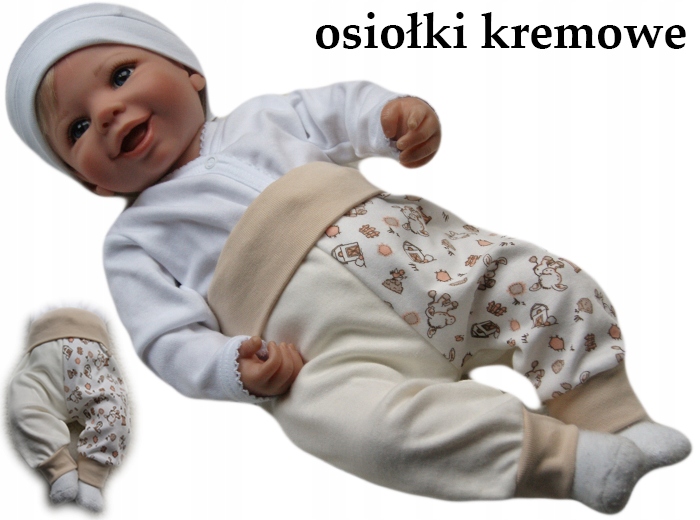 

Półśpioszki śpioszki bez stopek 74 spodenki