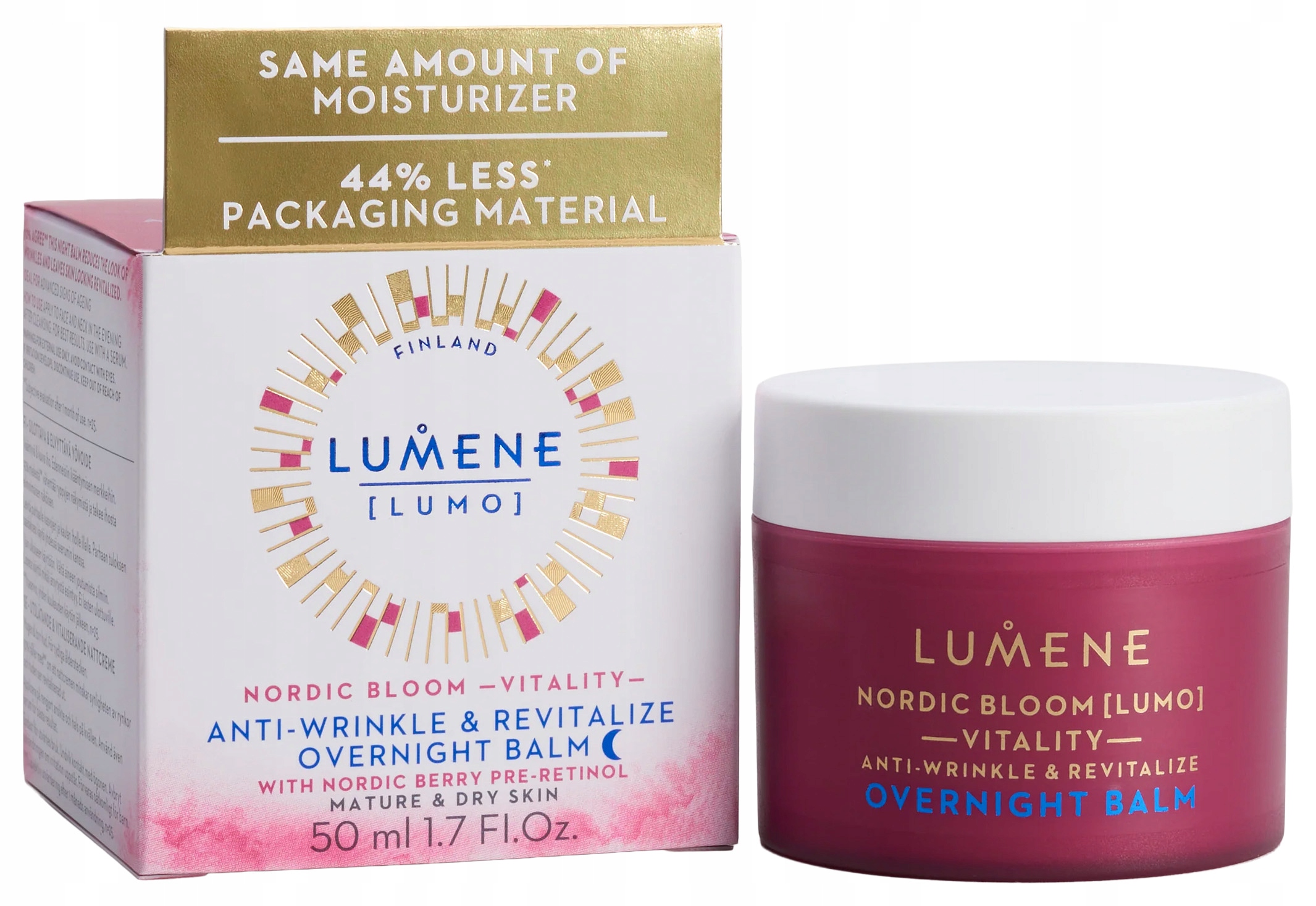Lumene Lumo Vitality Noční pleťový balzám 50 ml