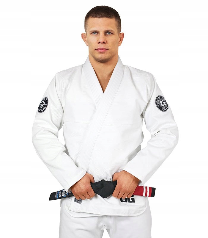 Kimono Gi do Bjj Gamer (Białe) A5 Ground Game
