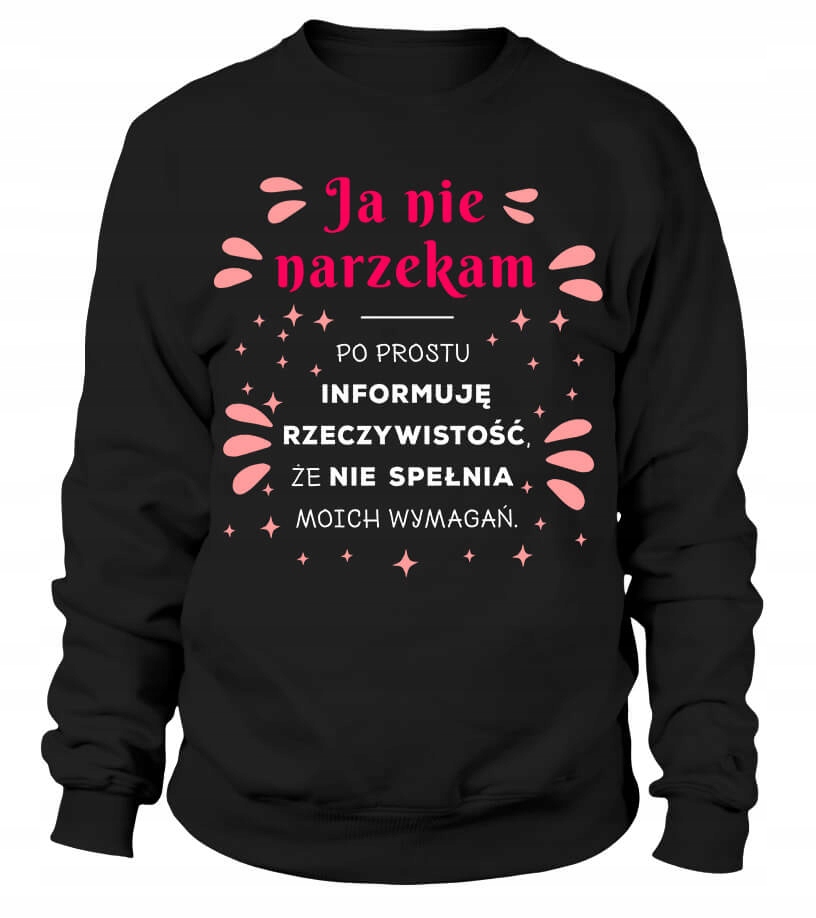 Dámská Mikina I'm Not Complaining L černá, Dárek pro dívku
