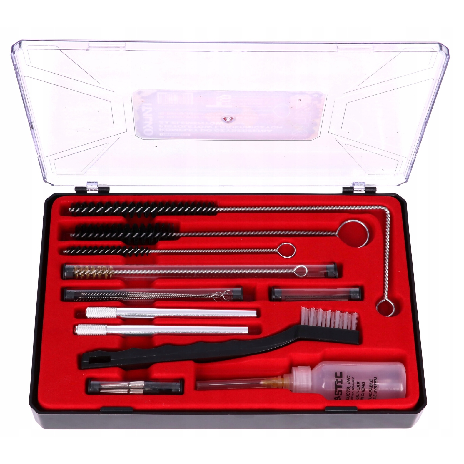 

Italko zestaw do czyszczenia pistoletów lak 21 cz.